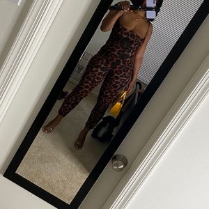 Leopard jumpsuit